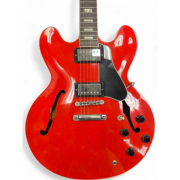 Used 2016 Gibson ES 335 Cherry Hollow Body Electric Guitar
