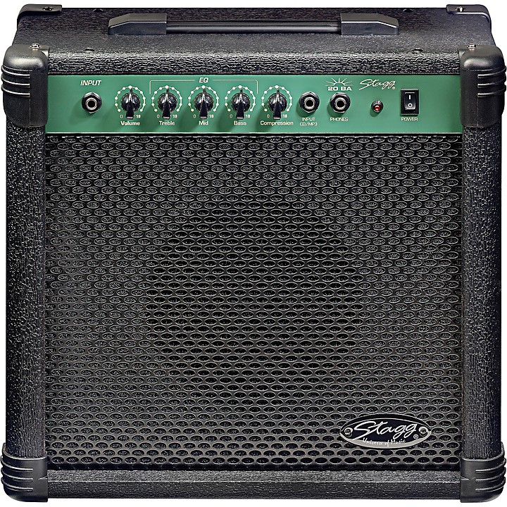 20 Watt 8 Bass Amplifier Black