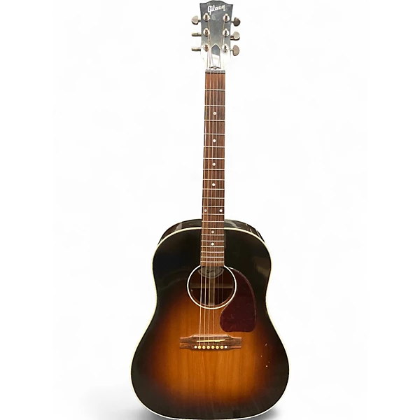 Used 2019 Gibson J45 Standard Vintage Sunburst Acoustic Electric Guitar