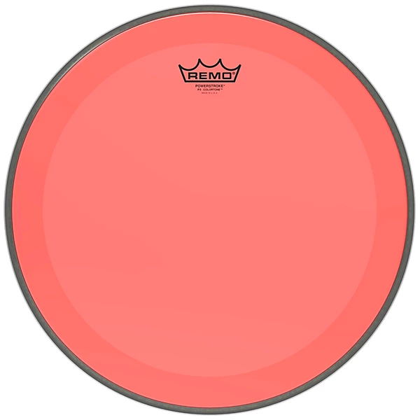 Powerstroke P3 Colortone Red Bass Drum Head