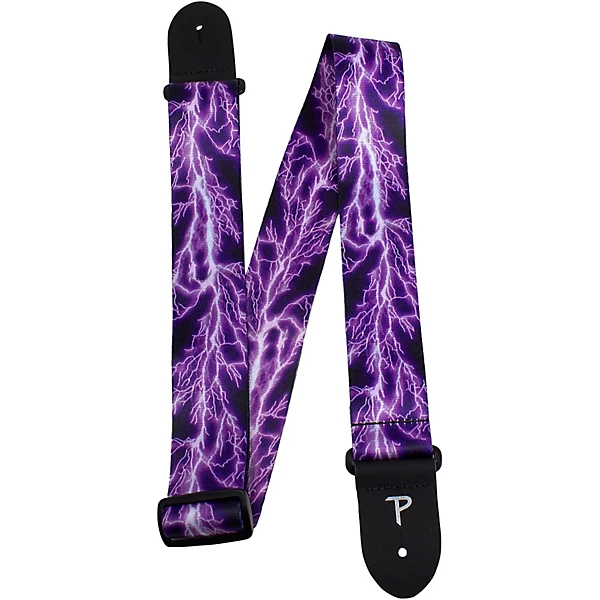 2 Polyester Guitar Strap Sharp Bolts