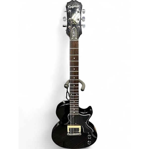 Used Epiphone Les Paul Junior Black Solid Body Electric Guitar
