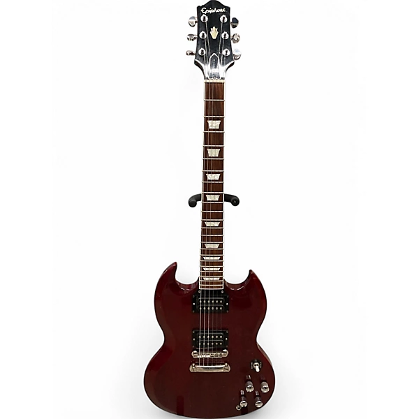 Used Epiphone SG ELITST RED Solid Body Electric Guitar