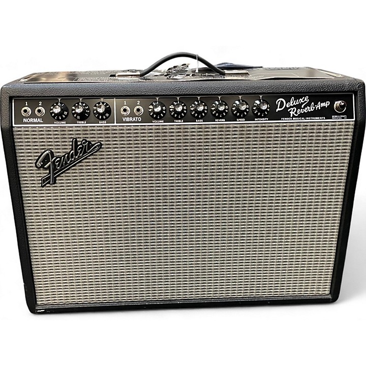 Used Fender 65 Deluxe Reverb Tube Guitar Combo Amp