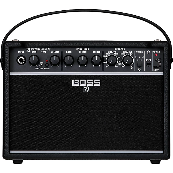 Katana Mini X 10W 1x5 Battery Powered Guitar Combo Amp Black