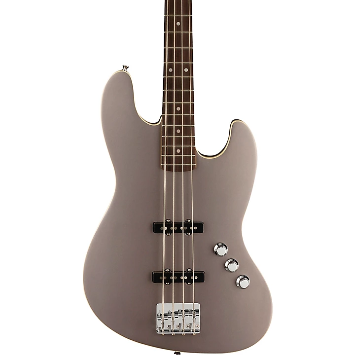 Aerodyne Special Jazz Bass With Rosewood Fingerboard Dolphin Gray Metallic
