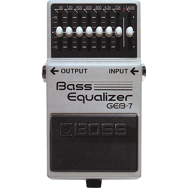 BOSS GEB 7 Bass Equalizer Pedal Level 1