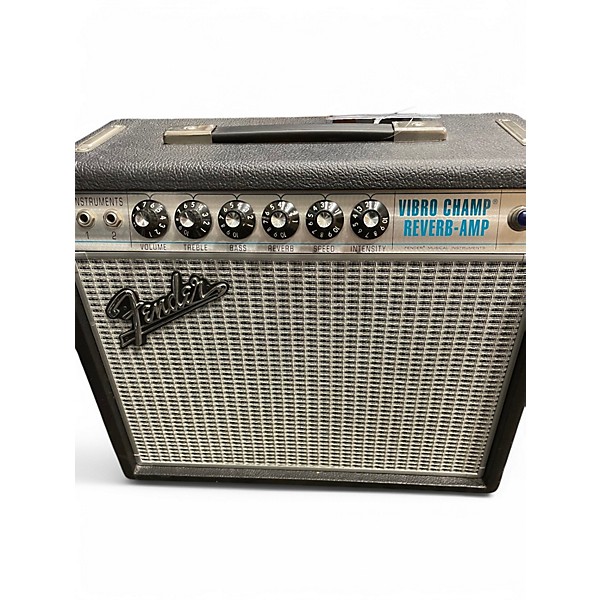 Used Fender vibro champ reverb Tube Guitar Combo Amp