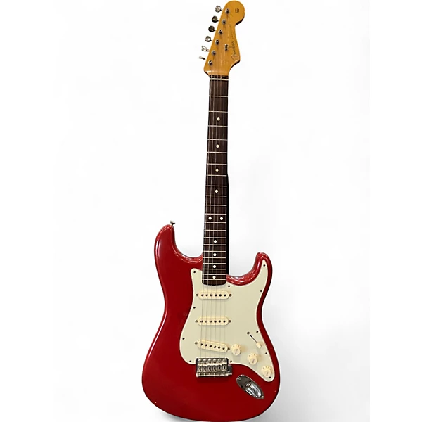 Used Fender Stratocaster '62 Reissue RED Solid Body Electric Guitar