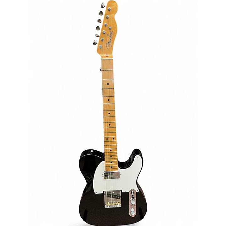 Used Fender Vintage Hot Rod 1950s Telecaster Black Solid Body Electric Guitar