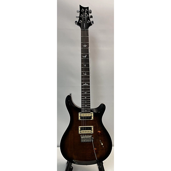 Used PRS SE Custom 24 BROWN BURST Solid Body Electric Guitar