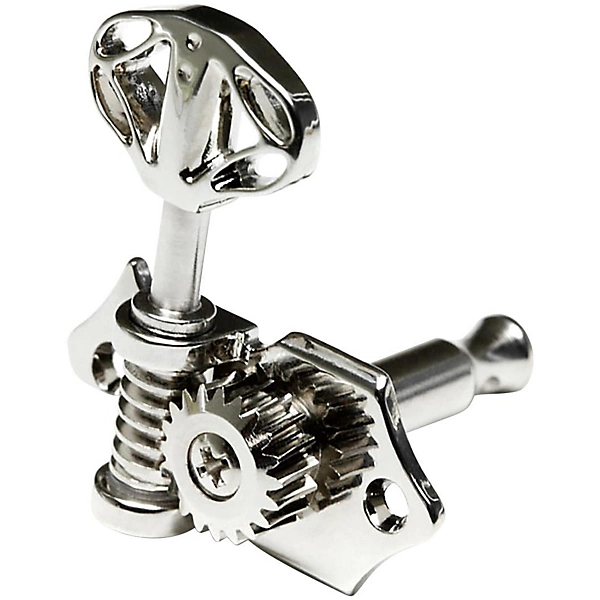 Acoustic 33 Skeleton Button Nickel