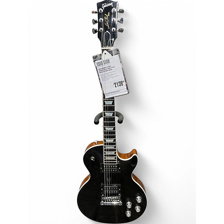 Used Gibson Les Paul Modern Black Onyx Solid Body Electric Guitar
