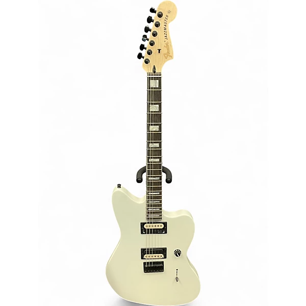 Used Fender Jim Root Signature Jazzmaster White Solid Body Electric Guitar