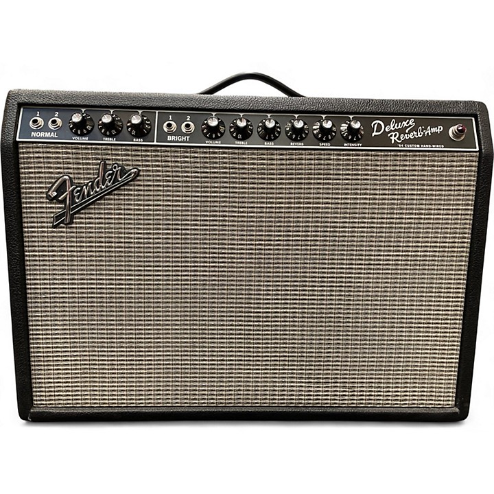 Used Fender 64 Custom Deluxe Reverb Tube Guitar Combo Amp