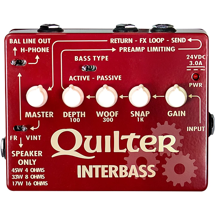 InterBass 45W Bass Amp Pedal