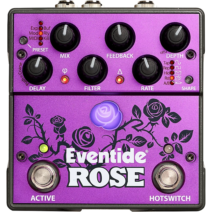 Rose Digital Delay Effects Pedal