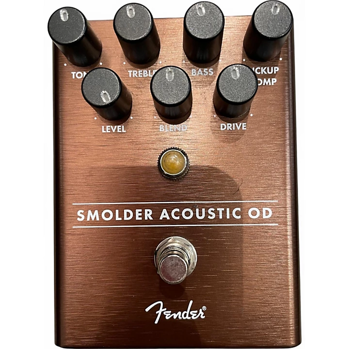 Used Fender Smolder Acoustic OD Effect Pedal