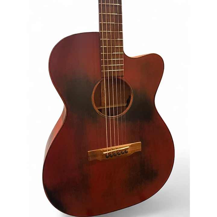 Used Martin OMC STREETMASTER AGED cherry Acoustic Electric Guitar