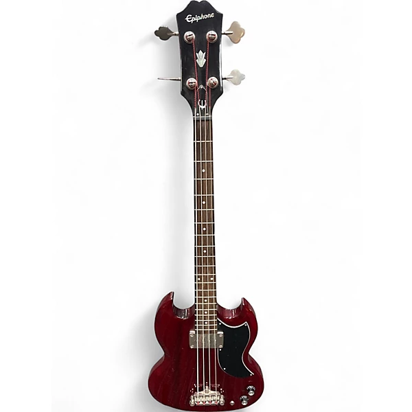 Epiphone Used Epiphone EB0 Heritage Cherry Electric Bass Guitar