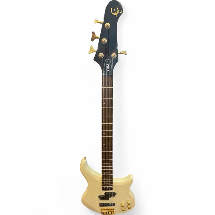 Epiphone Used Epiphone Ebm 4 bass White Electric Bass Guitar.gc