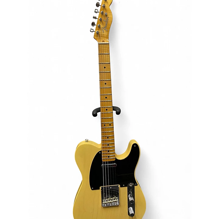 Used 2018 Fender 51 NOCASTER LCC Aged Butterscotch Solid Body Electric Guitar