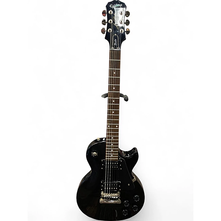Used Epiphone Les Paul Studio Black Solid Body Electric Guitar