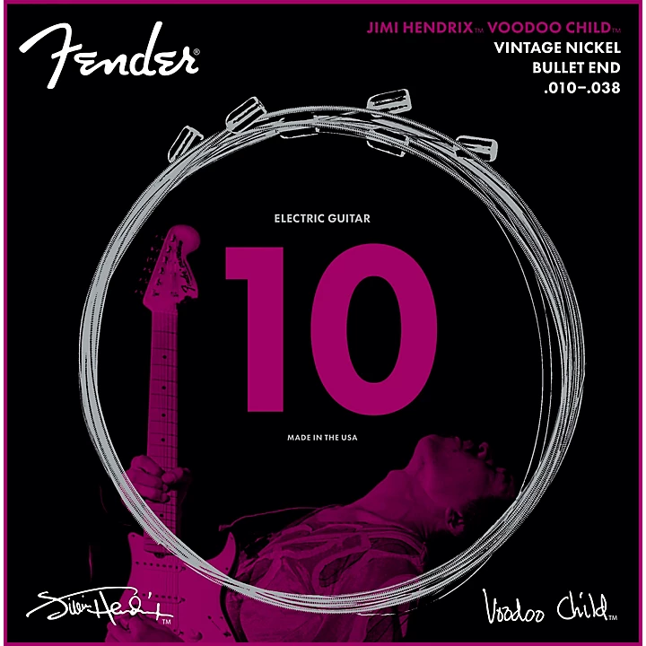 Hendrix Voodoo Child Bullet End Nickel 10 38