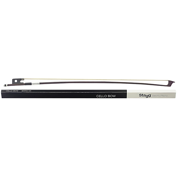 Brazilwood Cello Bow with Horsehair 4 4