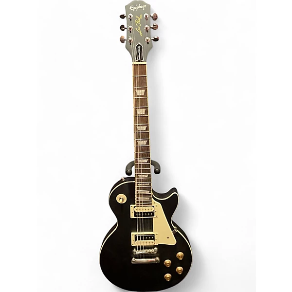 Used Gibson Les Paul Traditional Pro IV Black Solid Body Electric Guitar