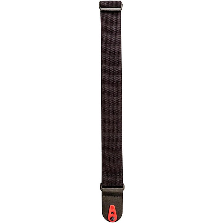 Cotton Strap with Pad Lock Black 2 in