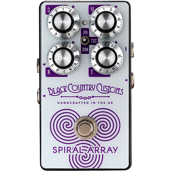 Laney Black Country Customs Spiral Array Chorus Pedal Black