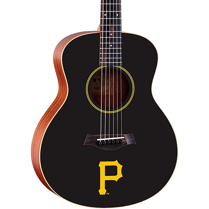 GS Mini MLB Pittsburgh Pirates Acoustic Guitar Graphic