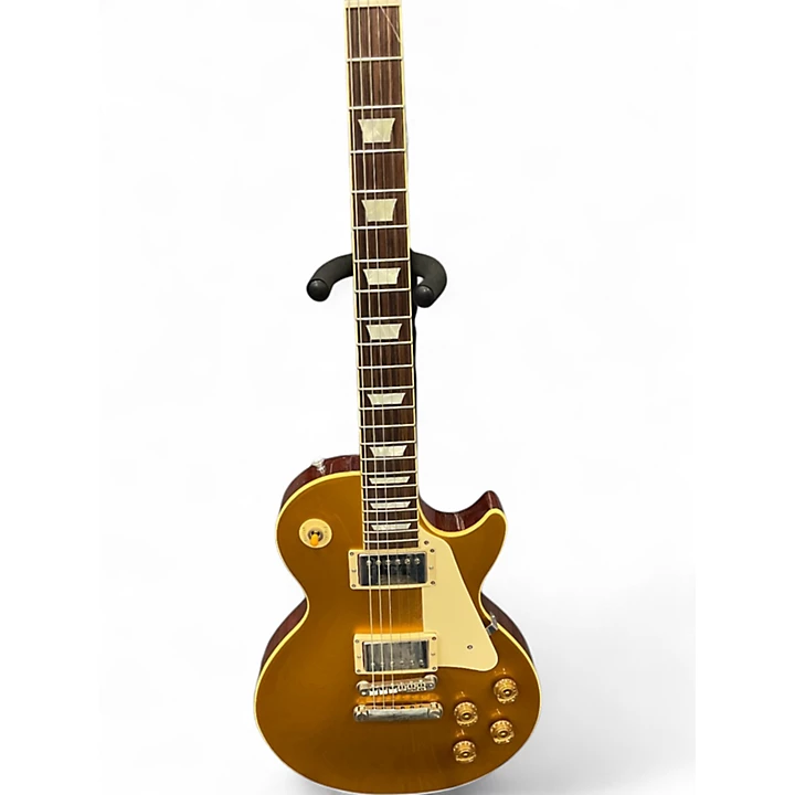 Epiphone Used Epiphone elitist Gold Top Solid Body Electric Guitar.gc