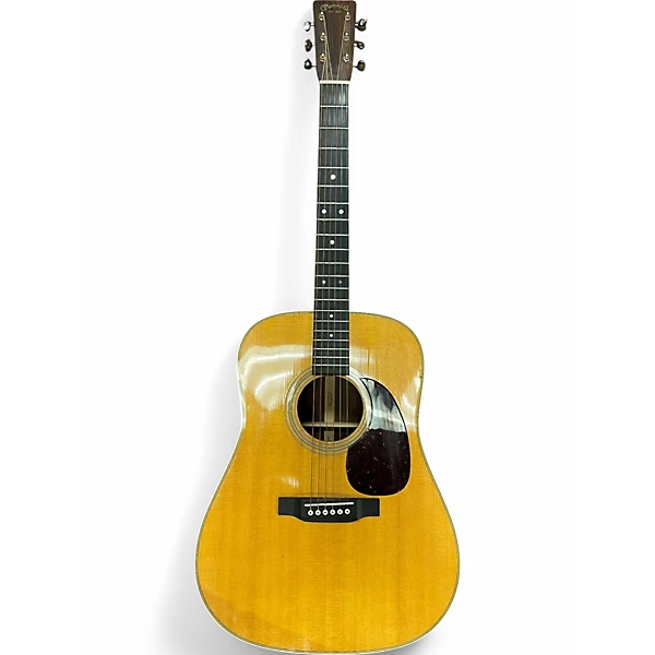 Used Martin D28 Natural Acoustic Guitar