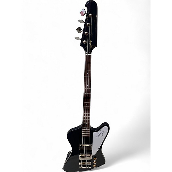 Used Epiphone Thunderbird 60's Black Electric Bass Guitar