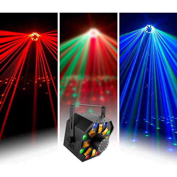 SWARMWASHFX Stage Laser with LED Lighting Effect and Strobe Light