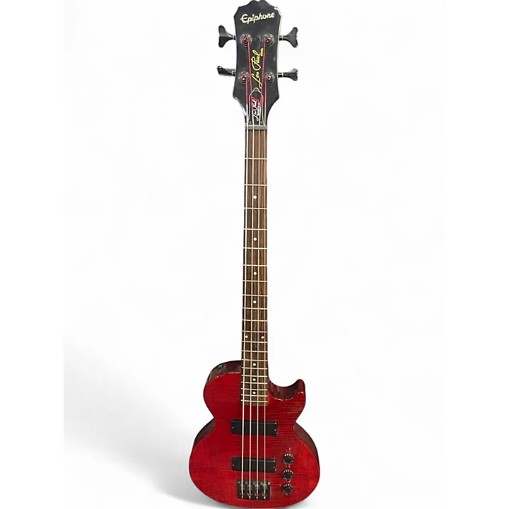 Epiphone Used Epiphone Les Paul Bass cherry Electric Bass Guitar