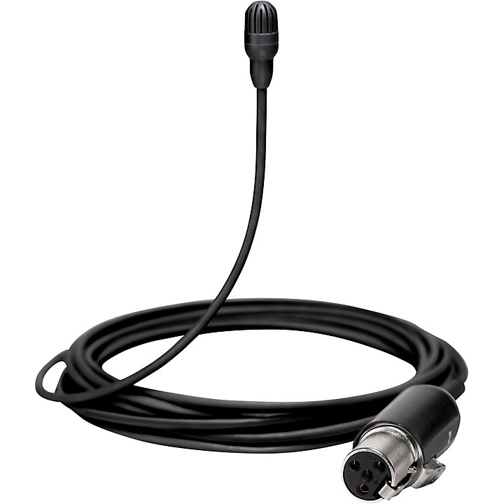 TwinPlex TL46 Subminiature Lavalier Microphone MTQG Black