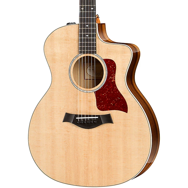 Taylor 214ce K DLX Grand Auditorium Acoustic Electric Guitar Natural