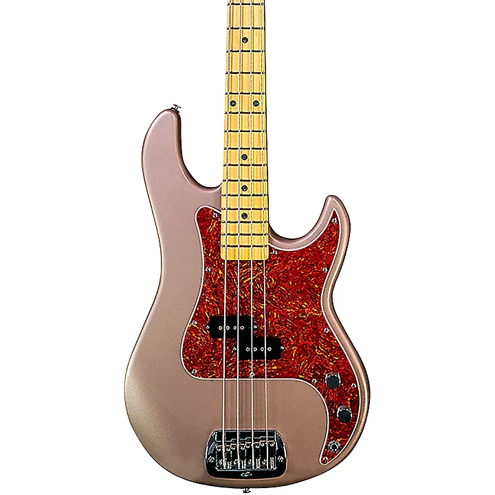 G&L Fullerton Deluxe LB 100 Electric Bass Shoreline Gold