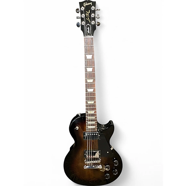 Used 2021 Gibson Les Paul Studio Brown Sunburst Solid Body Electric Guitar