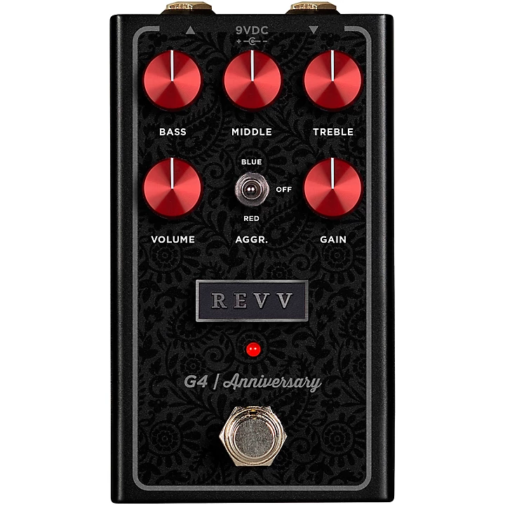 G4 Anniversary Edition Distortion Effects Pedal Black