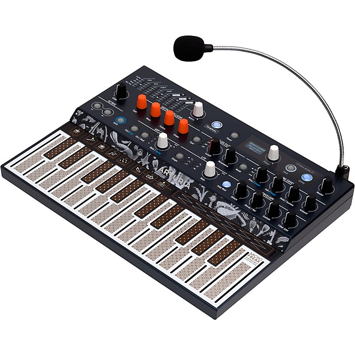 MicroFreak Hybrid Synthesizer and Gooseneck Mic
