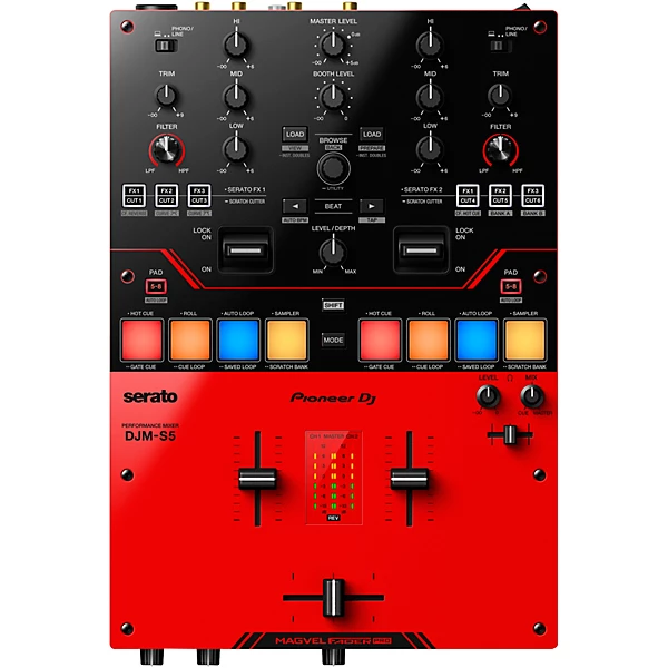 DJM S5 2 Channel Serato Scratch Mixer