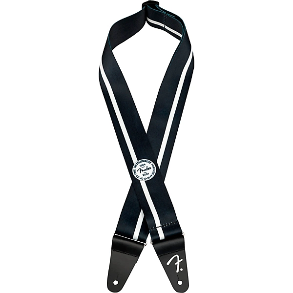 70th Anniversary Poly Guitar Strap Black