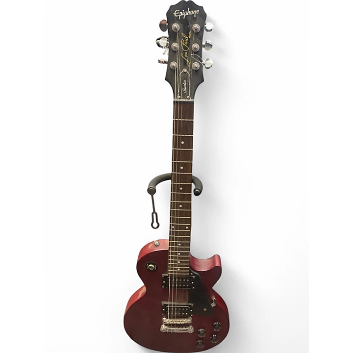 Used Epiphone Les Paul Studio Wine Red Solid Body Electric Guitar