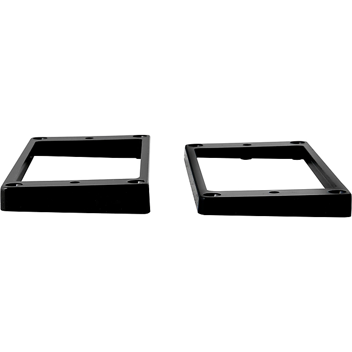 SE Humbucker Pickup Rings 2 SlantStoptail Equipped Black