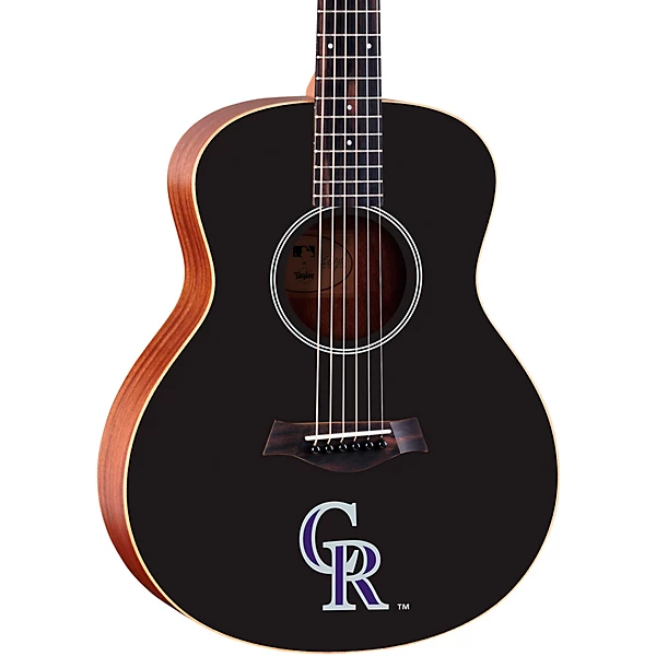 GS Mini MLB Colorado Rockies Acoustic Guitar Graphic