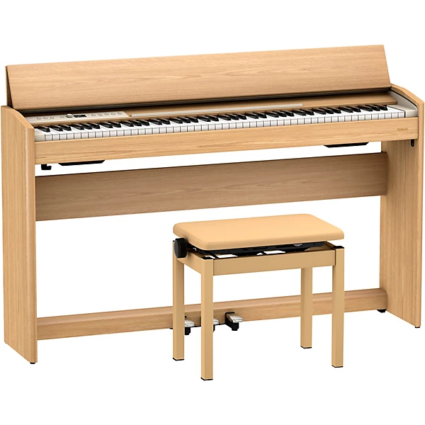 Roland F 701 Digital Home Piano Level 1 Light Oak L81741004002000.gc